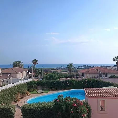 Villa Tedimo Mare Vista Mare Con Grande Piscina Privata